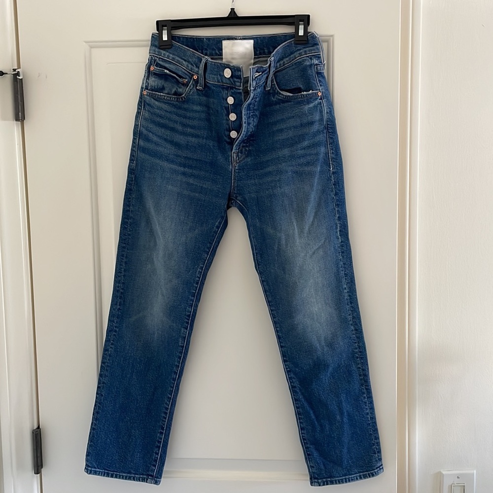 Mother Superior Scrapper Ankle Jeans